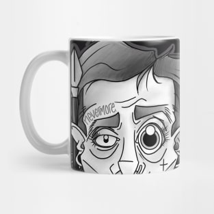 edgar allen poe. baltimore Mug